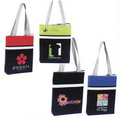 Slender Color Block Convention Tote Bag